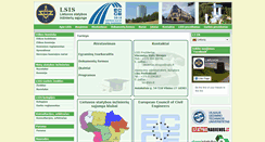 Desktop Screenshot of lsis.lt